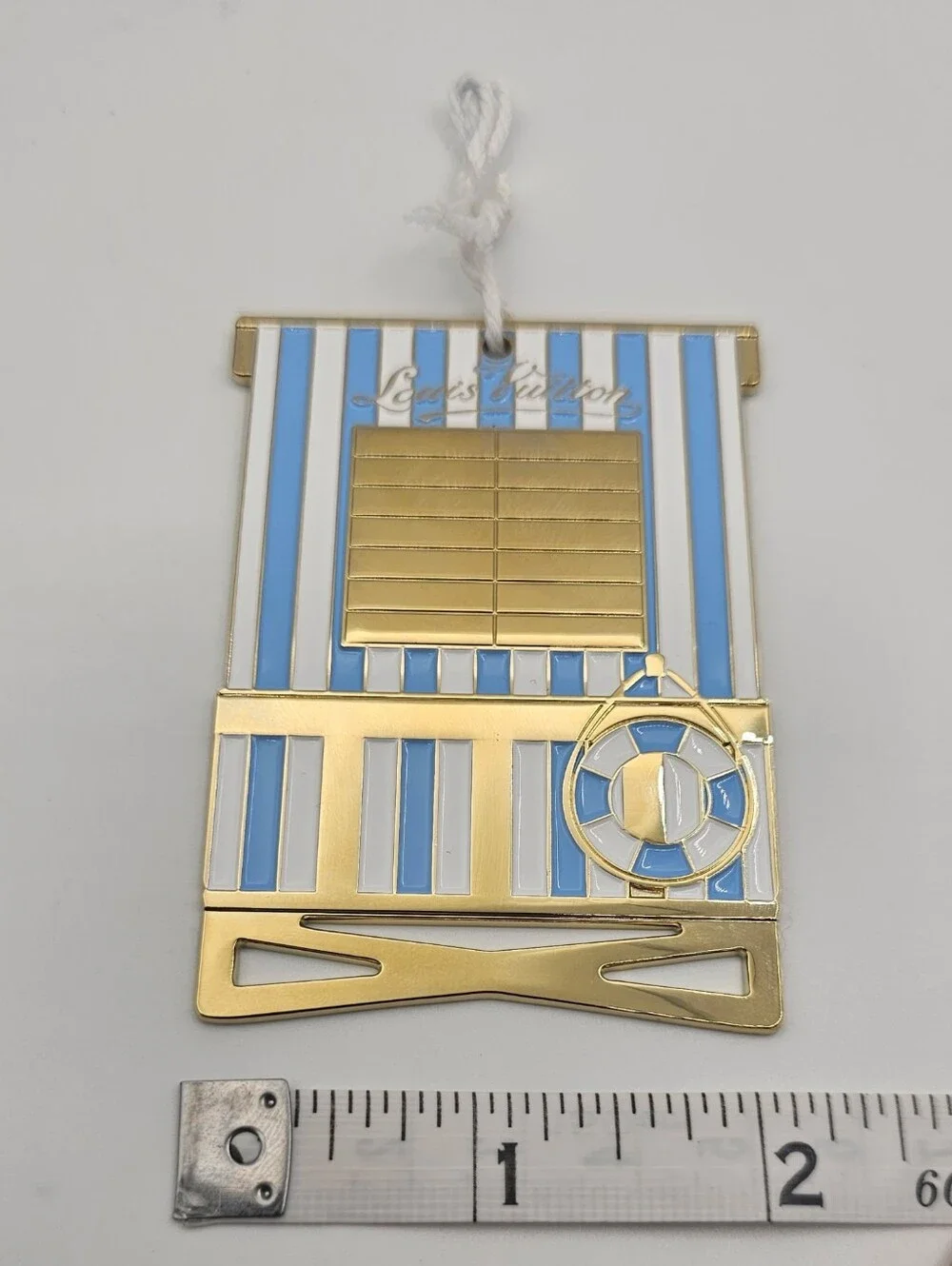 💫AUTHENTIC LOUIS VUITTON LIMITED METAL TAG CHARM ➕️ 💥3pc LV MEN FRAGRANCE